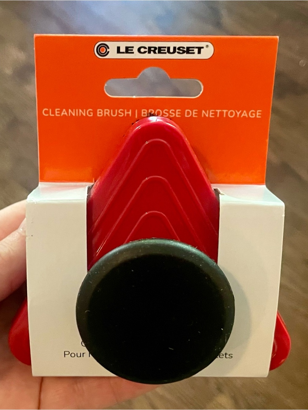 Le Creuset Cleaning Dish Pan Brush Cerise